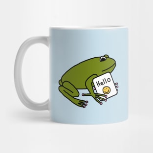 Tree Frog Says Hello Mug